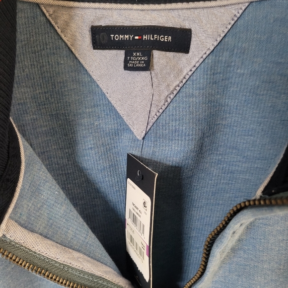 NWT Tommy Hilfiger men's sweatshirt 1/2 zip pullover - Picture 7 of 10
